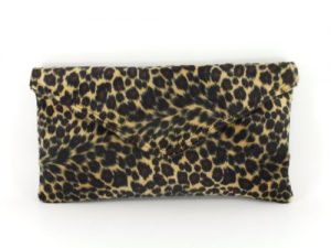 LONI Neat Clutch/Shoulder Bag Leopard Print Leo